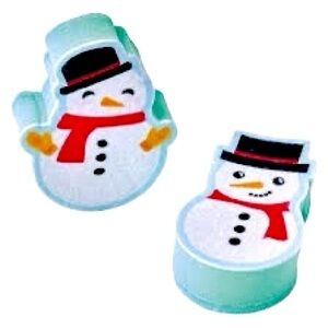 JOlE Winter Snowman 2-Pack Sponge Set